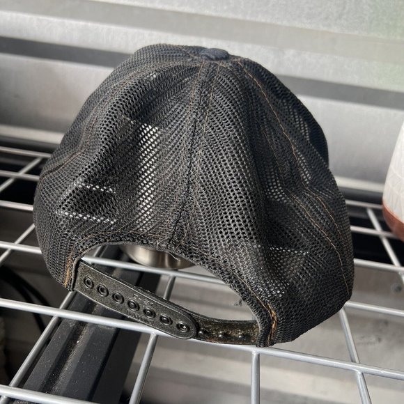 Vintage “Unbranded” Harley Davidson Patch Corduroy Hat Cap Snapback Motorcycle - Picture 3 of 10